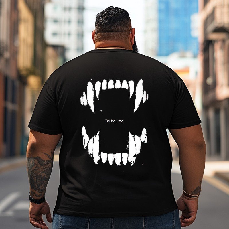 Skull Skeleton T2 5D2C 077 Men T Shirts Big and Tall Men Shirts Plus Size Short Sleeve Fashion Casual T Shirt Graphic Tee Shirts Tshirts