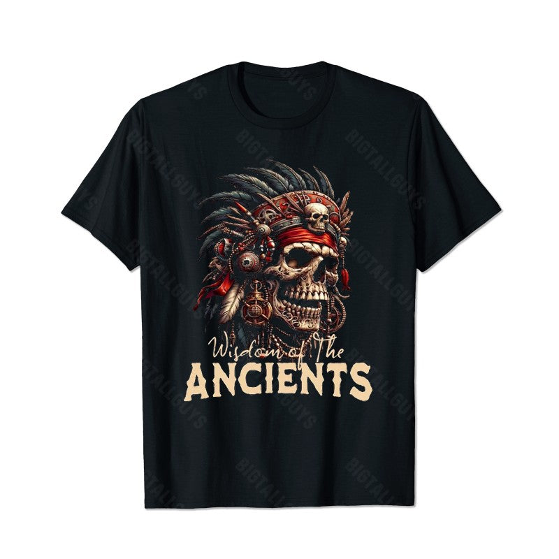 Skull Skeleton T0 5D2C 079 Men T Shirts Big and Tall Men Shirts Plus Size Short Sleeve Fashion Casual T Shirt Graphic Tee Shirts Tshirts