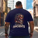 Skull Skeleton T2 5D2C 079 Men T Shirts Big and Tall Men Shirts Plus Size Short Sleeve Fashion Casual T Shirt Graphic Tee Shirts Tshirts