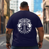 Skull Skeleton T2 5D2C 080 Men T Shirts Big and Tall Men Shirts Plus Size Short Sleeve Fashion Casual T Shirt Graphic Tee Shirts Tshirts