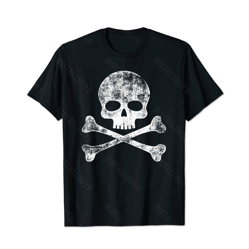 Skull Skeleton T0 5D2C 085 Men T Shirts Big and Tall Men Shirts Plus Size Short Sleeve Fashion Casual T Shirt Graphic Tee Shirts Tshirts