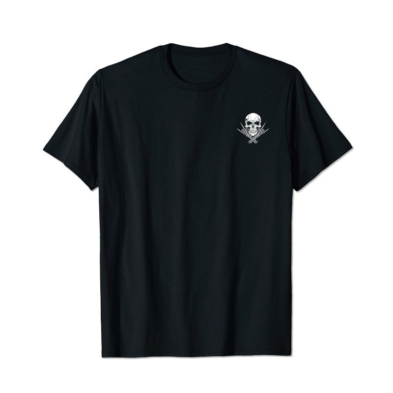 Skull Skeleton T2 5D2C 086 Men T Shirts Big and Tall Men Shirts Plus Size Short Sleeve Fashion Casual T Shirt Graphic Tee Shirts Tshirts