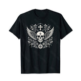 Skull Skeleton T0 5D2C 091 Men T Shirts Big and Tall Men Shirts Plus Size Short Sleeve Fashion Casual T Shirt Graphic Tee Shirts Tshirts