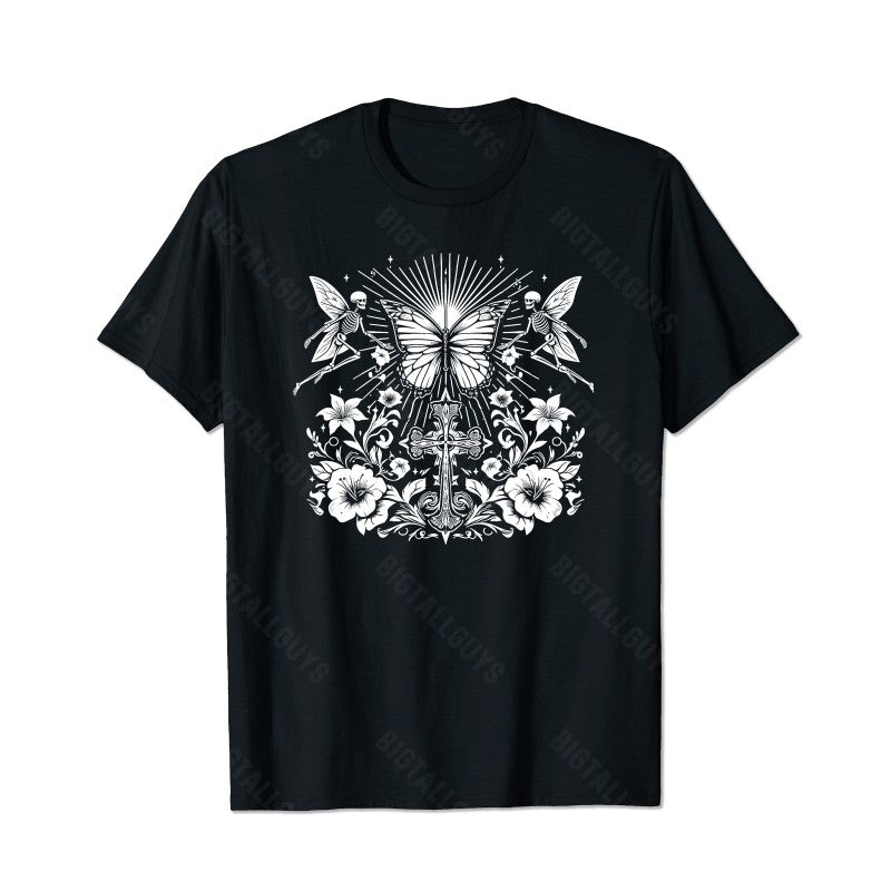 Skull Skeleton T0 5D2C 102 Men T Shirts Big and Tall Men Shirts Plus Size Short Sleeve Fashion Casual T Shirt Graphic Tee Shirts Tshirts