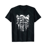 Skull Skeleton T0 5D2C 103 Men T Shirts Big and Tall Men Shirts Plus Size Short Sleeve Fashion Casual T Shirt Graphic Tee Shirts Tshirts