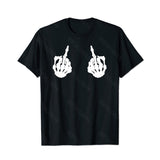 Skull Skeleton T0 5D2C 106 Men T Shirts Big and Tall Men Shirts Plus Size Short Sleeve Fashion Casual T Shirt Graphic Tee Shirts Tshirts