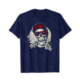 Skull Skeleton T0 5D2C 114 Men T Shirts Big and Tall Men Shirts Plus Size Short Sleeve Fashion Casual T Shirt Graphic Tee Shirts Tshirts