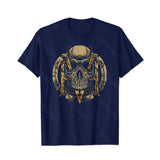 Skull Skeleton T0 5D2C 119 Men T Shirts Big and Tall Men Shirts Plus Size Short Sleeve Fashion Casual T Shirt Graphic Tee Shirts Tshirts