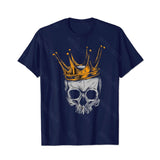 Skull Skeleton T0 5D2C 122 Men T Shirts Big and Tall Men Shirts Plus Size Short Sleeve Fashion Casual T Shirt Graphic Tee Shirts Tshirts