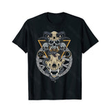 Skull Skeleton T0 5D2C 125 Men T Shirts Big and Tall Men Shirts Plus Size Short Sleeve Fashion Casual T Shirt Graphic Tee Shirts Tshirts