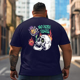 Skull Skeleton T2 5D2C 131 Men T Shirts Big and Tall Men Shirts Plus Size Short Sleeve Fashion Casual T Shirt Graphic Tee Shirts Tshirts