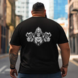 Skull Skeleton T2 5D2C 138 Men T Shirts Big and Tall Men Shirts Plus Size Short Sleeve Fashion Casual T Shirt Graphic Tee Shirts Tshirts