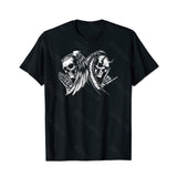 Skull Skeleton T0 5D2C 149 Men T Shirts Big and Tall Men Shirts Plus Size Short Sleeve Fashion Casual T Shirt Graphic Tee Shirts Tshirts