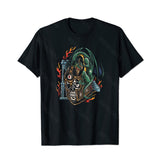 Skull Skeleton T0 5D2C 157 Men T Shirts Big and Tall Men Shirts Plus Size Short Sleeve Fashion Casual T Shirt Graphic Tee Shirts Tshirts