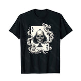 Skull Skeleton T0 5D2E 010 Men T Shirts Big and Tall Men Shirts Plus Size Short Sleeve Fashion Casual T Shirt Graphic Tee Shirts Tshirts