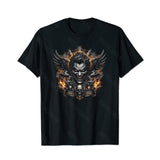 Skull Skeleton T0 5D2E 018 Men T Shirts Big and Tall Men Shirts Plus Size Short Sleeve Fashion Casual T Shirt Graphic Tee Shirts Tshirts