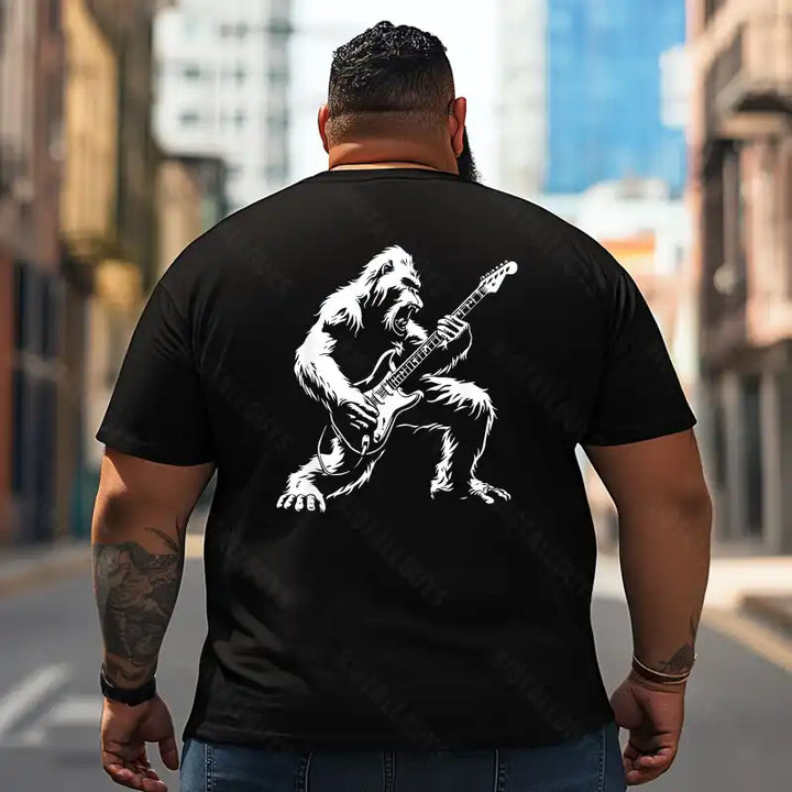 Bigfoot Sasquatch Yeti T2 5D2F 007 Men T Shirts Big and Tall Men Shirts Plus Size Short Sleeve Fashion Casual T Shirt Graphic Tee Shirts Tshirts