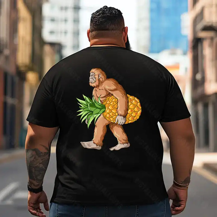 Bigfoot Sasquatch Yeti T2 5D2F 038 Men T Shirts Big and Tall Men Shirts Plus Size Short Sleeve Fashion Casual T Shirt Graphic Tee Shirts Tshirts
