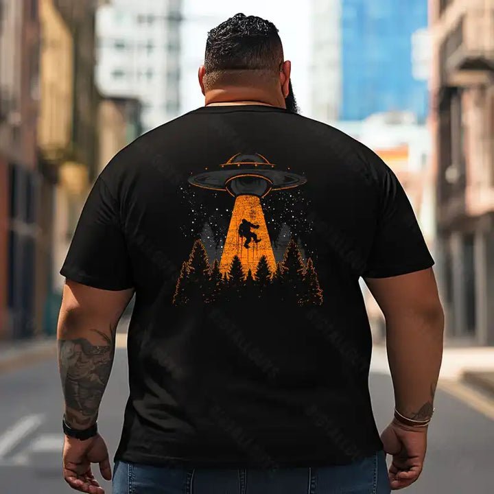 Bigfoot Sasquatch Yeti T2 5D2F 060 Men T Shirts Big and Tall Men Shirts Plus Size Short Sleeve Fashion Casual T Shirt Graphic Tee Shirts Tshirts