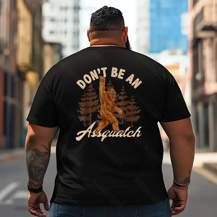 Bigfoot Sasquatch Yeti T2 5D2F 076 Men T Shirts Big and Tall Men Shirts Plus Size Short Sleeve Fashion Casual T Shirt Graphic Tee Shirts Tshirts