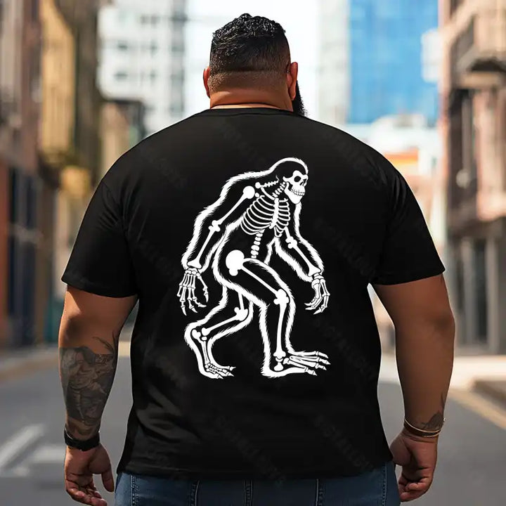 Bigfoot Sasquatch Yeti T2 5D2F 102 Men T Shirts Big and Tall Men Shirts Plus Size Short Sleeve Fashion Casual T Shirt Graphic Tee Shirts Tshirts