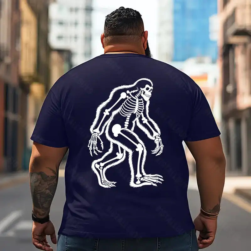 Bigfoot Sasquatch Yeti T2 5D2F 102 Men T Shirts Big and Tall Men Shirts Plus Size Short Sleeve Fashion Casual T Shirt Graphic Tee Shirts Tshirts - BigTallGuys
