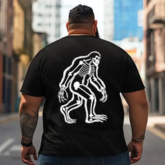 Bigfoot Sasquatch Yeti T2 5D2F 102 Men T Shirts Big and Tall Men Shirts Plus Size Short Sleeve Fashion Casual T Shirt Graphic Tee Shirts Tshirts - BigTallGuys
