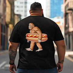 Bigfoot Sasquatch Yeti T2 5D2F 111 Men T Shirts Big and Tall Men Shirts Plus Size Short Sleeve Fashion Casual T Shirt Graphic Tee Shirts Tshirts - BigTallGuys