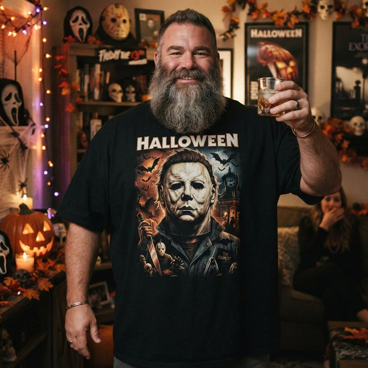 Halloween Tee for Horror Movie Night