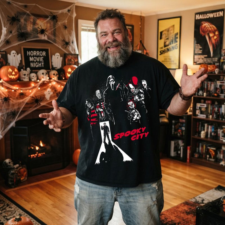 Halloween Tee for Horror Movie Night