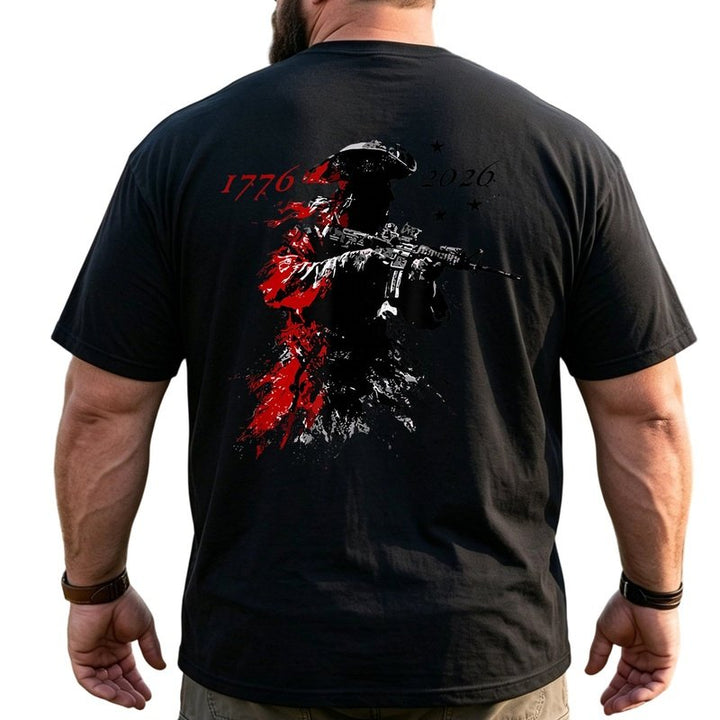 America 250th Anniversary Patriotic Big & Tall Men Shirts