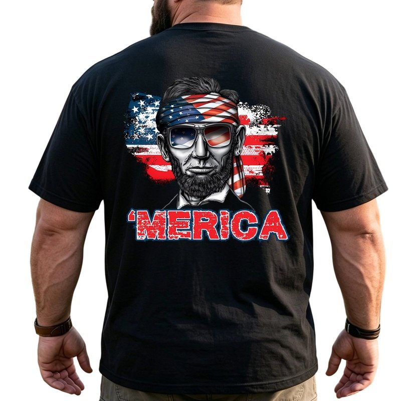 America 250th Anniversary Patriotic Big & Tall Men Shirts - BigTallGuys