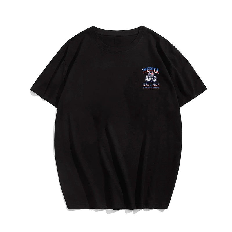 America 250th Anniversary Patriotic Big & Tall Men Shirts - BigTallGuys