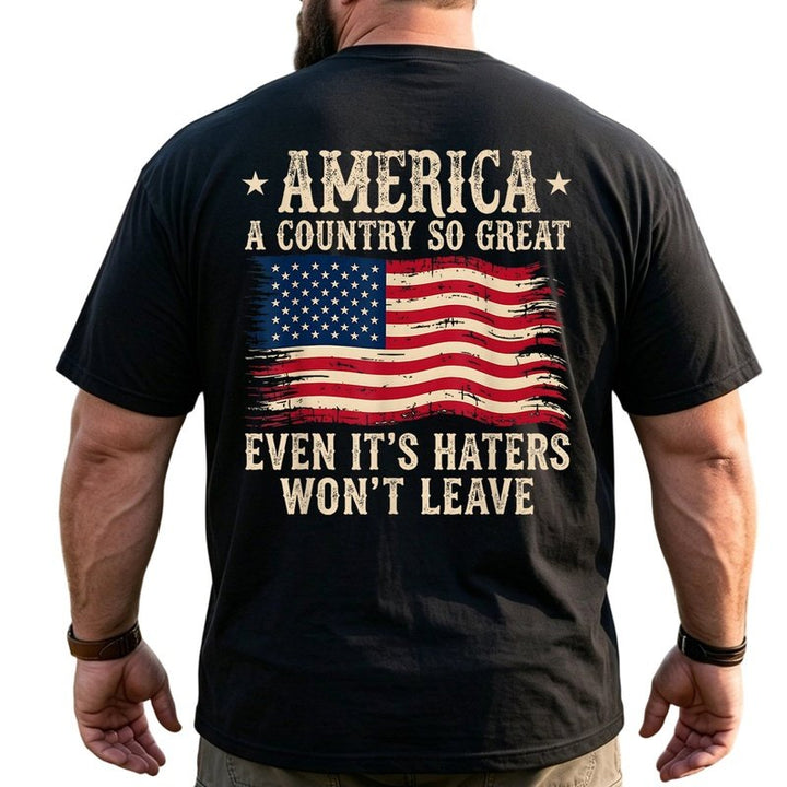 America 250th Anniversary Patriotic Big & Tall Men Shirts