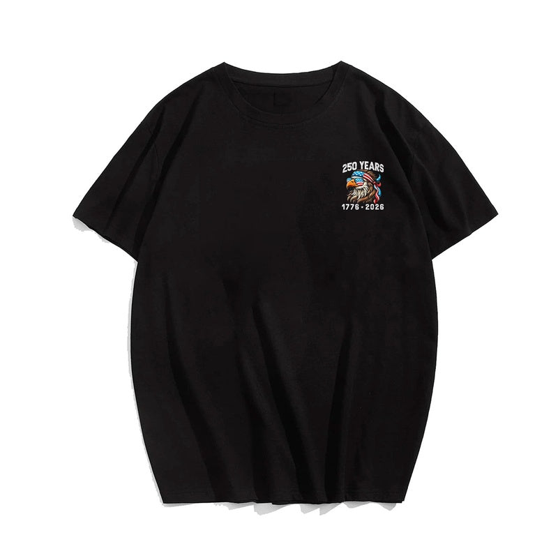 America 250th Anniversary Patriotic Big & Tall Men Shirts - BigTallGuys