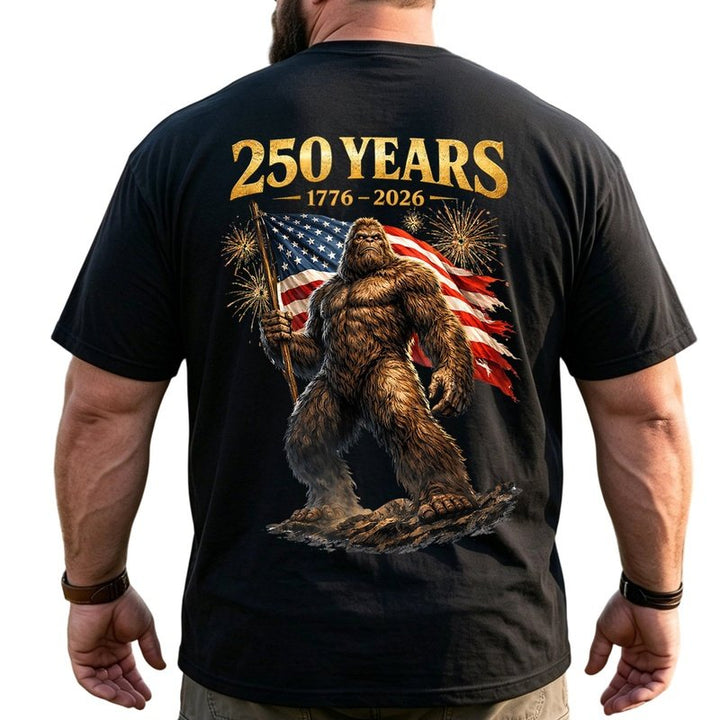 America 250th Anniversary Patriotic Big & Tall Men Shirts