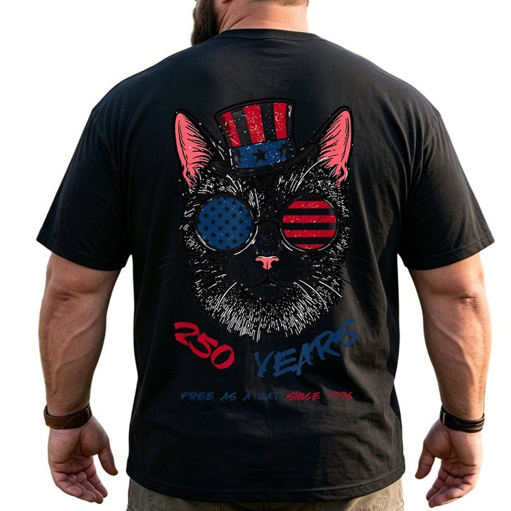 America 250th Anniversary Patriotic Big & Tall Men Shirts