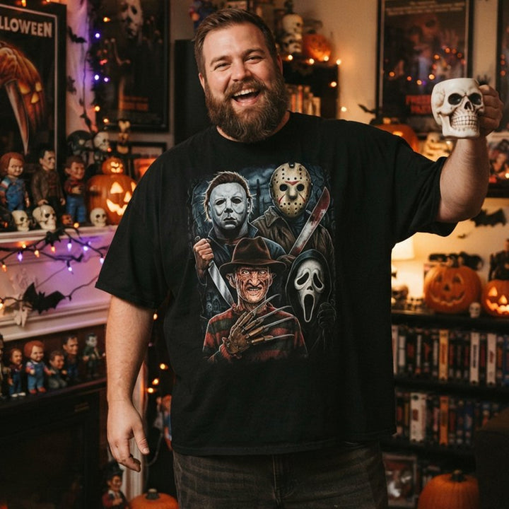 Halloween Tee for Horror Movie Night
