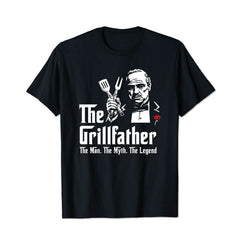 The Grillfather Men Cotton T Shirts - BigTallGuys